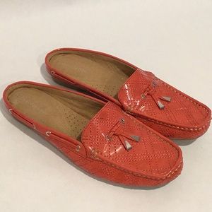 Naturalizer Deep Coral  Mule Shoe Size 8 1/2W